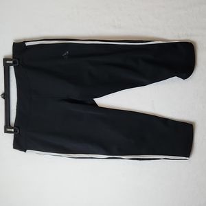 Adidas Women's Running Leggings Black White Size XL